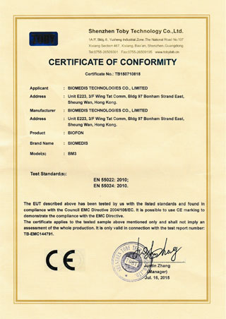 Certificates – European Union
